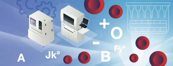 Automated blood typing and screening system